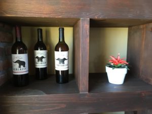 Mexican wines from F. Rubio on a shelf