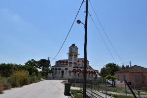 Street view of Sotirios, Greece where George Kitos' vineyards are located