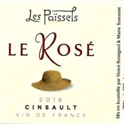Les Paissels-Le Rosé Les Paissels Le Rosé Cinsault