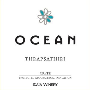 Label of Idaia Winery's thrapsathiri