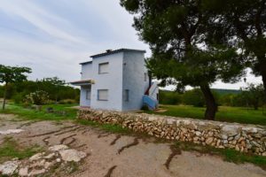 The rural tourism house on the Barthomeus wineryproperty in Penedes