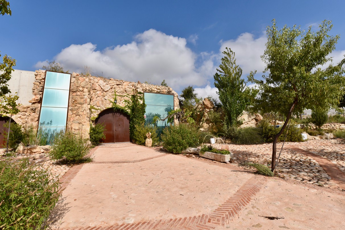 The winery building of Bodega Cerron in Jumilla