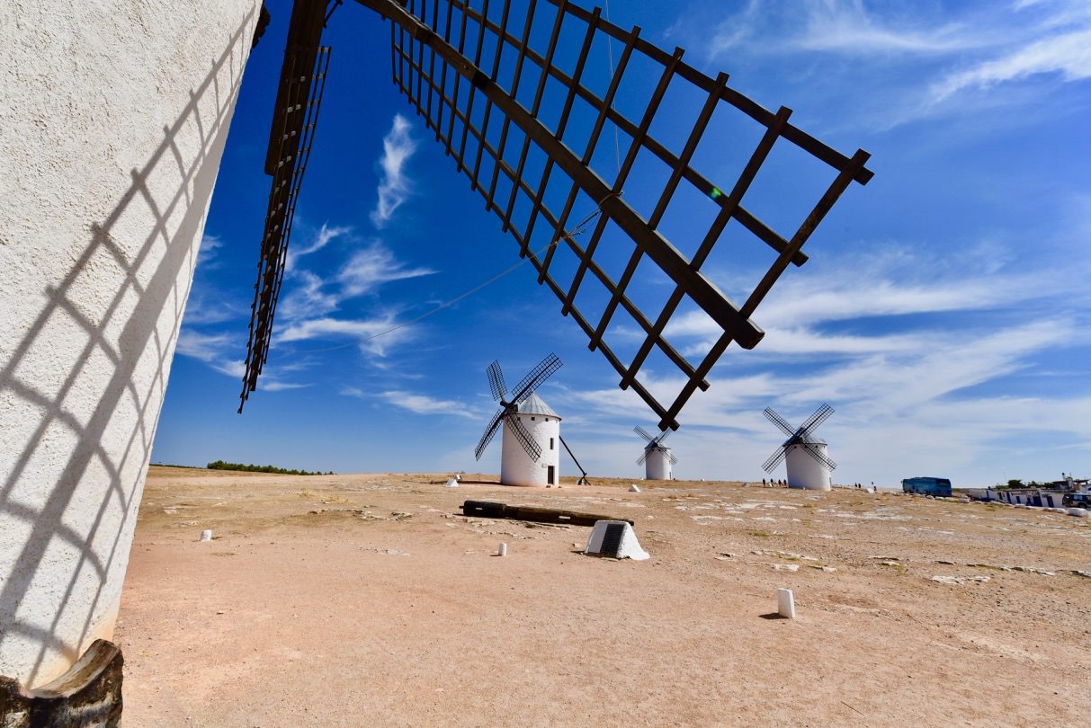 Molinos de viento in Campo de Criptana of Don Quixote fame