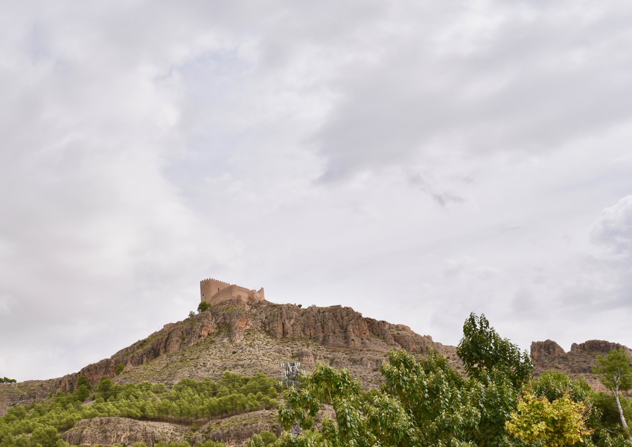 Castle on a hill in Jumilla