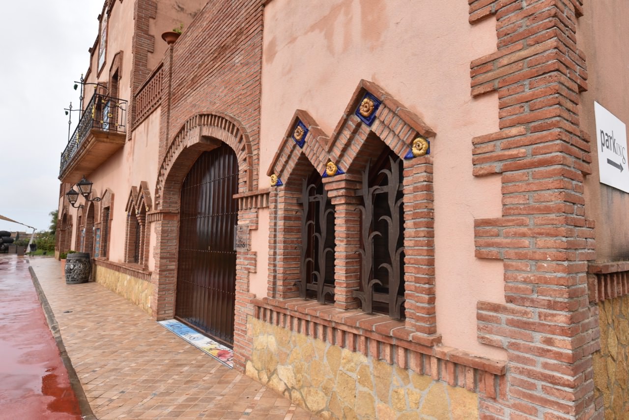 Entrance to the Ferre i Catasus winery in Spain