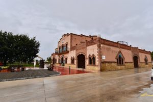 The Masia Gustem building of Ferre i Catasus in Spain