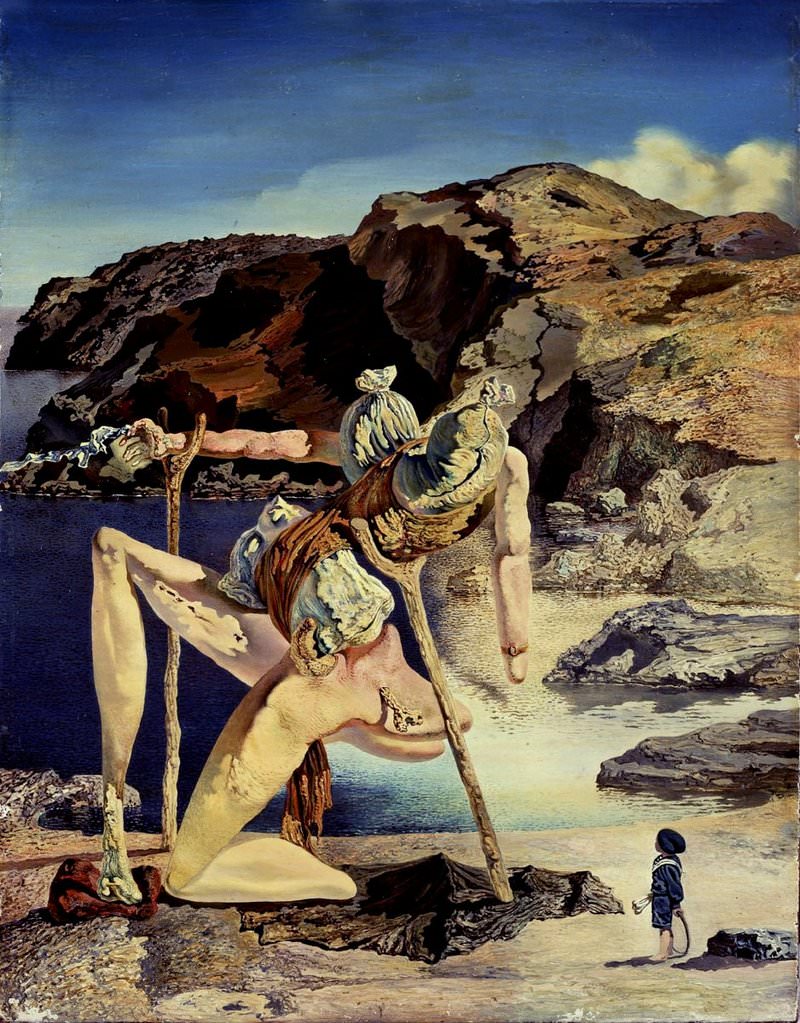 The Spectre of Sex Appeal painting by Salvador Dali