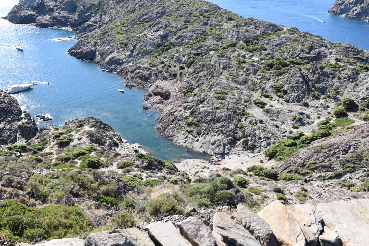 A cove in the Cap de Creus National Park in Costa Brava.