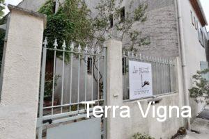 entrance of the Les Paissels winery in Saint Chinian