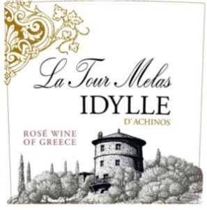 Label image of La Tour Melas Rosé